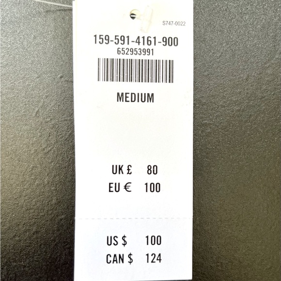 NWT Abercrombie Women’s ruched black evening gown -size M - Picture 5 of 5